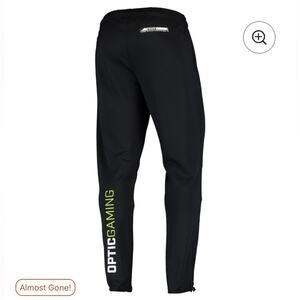 NEW Optic Gaming Call of Duty League Black Sweatpants Logo Graphic Los Angeles